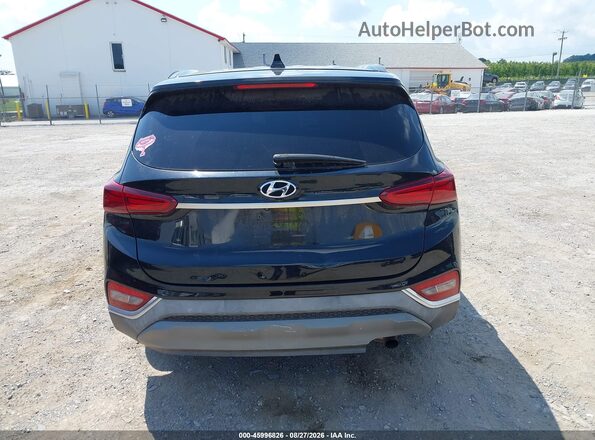 5NMS3CAD7LH268826 2020 HYUNDAI SANTA FE Black 