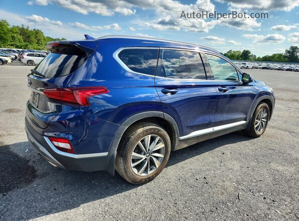 5NMS3CAD8LH241831 2020 HYUNDAI SANTA Blue Tył prawy