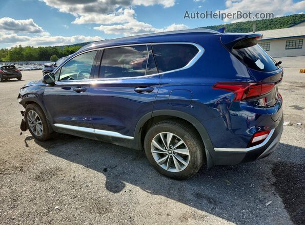 5NMS3CAD8LH241831 2020 HYUNDAI SANTA Blue Tył lewy