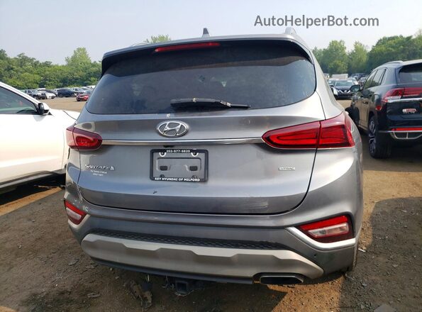 5NMS3CAD9KH091484 2019 HYUNDAI SANTA Серый Вид сзади