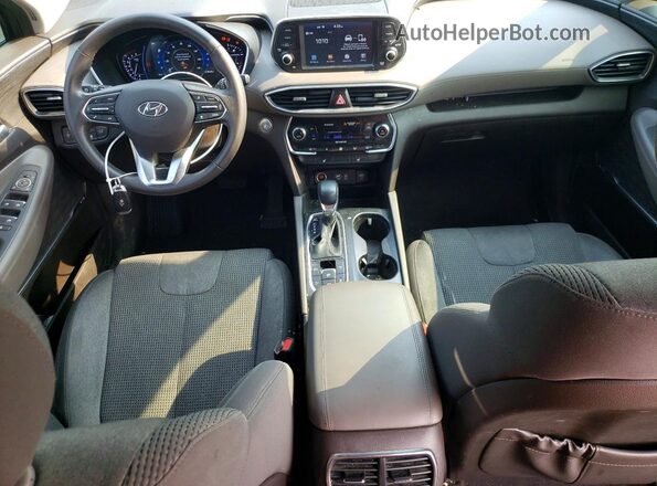 5NMS3CAD9KH091484 2019 HYUNDAI SANTA Серый Вид панели приборов