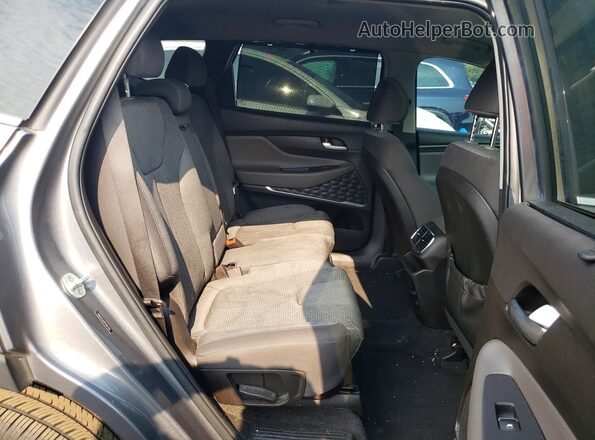 5NMS3CAD9KH091484 2019 HYUNDAI SANTA Серый Вид задней части салона