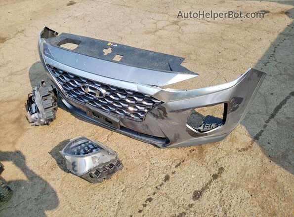 5NMS3CAD9KH091484 2019 HYUNDAI SANTA Серый Вид наклейки с VIN-кодом
