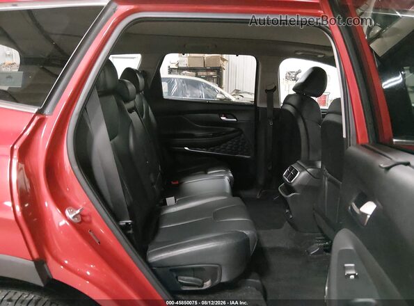 5NMS3CAD9LH210443 2020 HYUNDAI SANTA FE Red Vista de la etiqueta del VIN