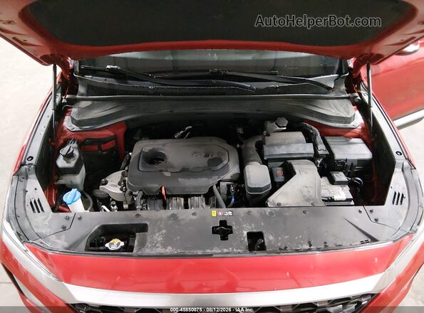 5NMS3CAD9LH210443 2020 HYUNDAI SANTA FE Red Vista trasera