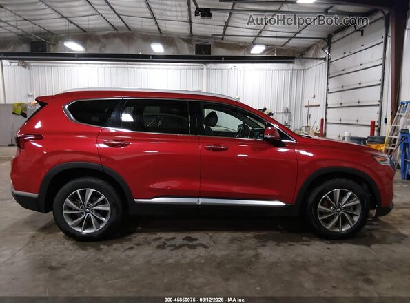 5NMS3CAD9LH210443 2020 HYUNDAI SANTA FE Red Vista interior de 360 grados