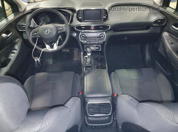 5NMS3CADXLH223878 2020 HYUNDAI SANTA Gray Widok deski rozdzielczej