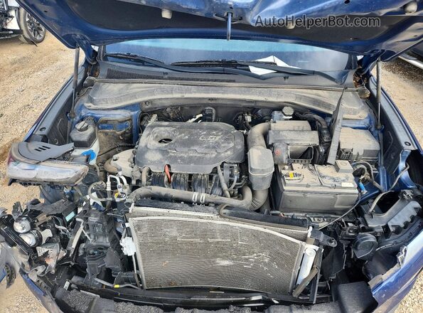 5NMS3CADXLH256542 2020 HYUNDAI SANTA Blue Widok komory silnika