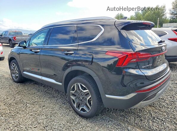 5NMS3DA10PH019348 2023 HYUNDAI SANTA Black Задня ліва чверть