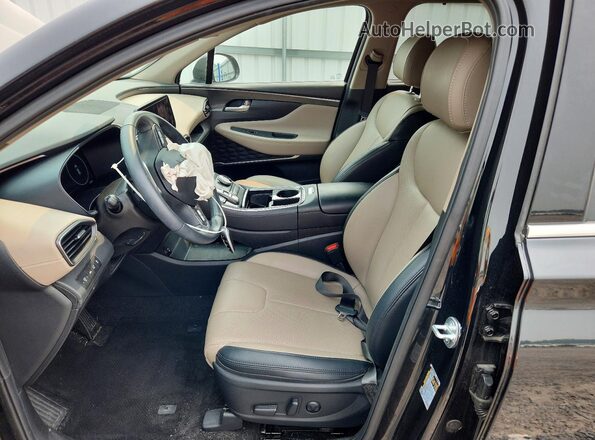 5NMS3DA12PH021604 2023 HYUNDAI SANTA Black Vista interior delantera