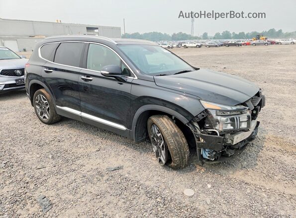 5NMS3DA12PH021604 2023 HYUNDAI SANTA Black Delantero derecho