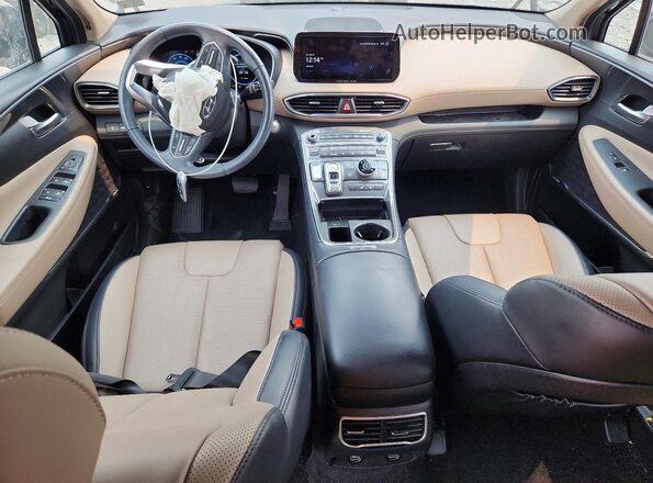 5NMS3DA12PH021604 2023 HYUNDAI SANTA Black Vista del salpicadero