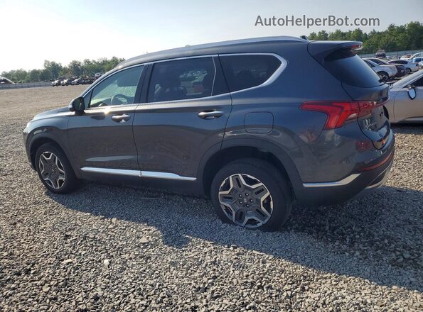 5NMS3DA14PH010393 2023 HYUNDAI SANTA Gray Rear left
