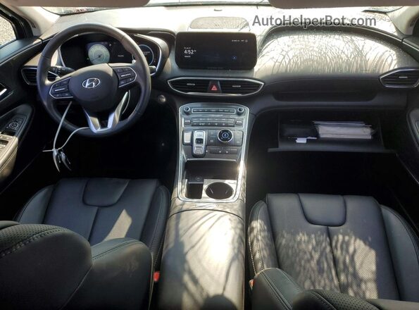 5NMS3DA14PH010393 2023 HYUNDAI SANTA Gray Dashboard view