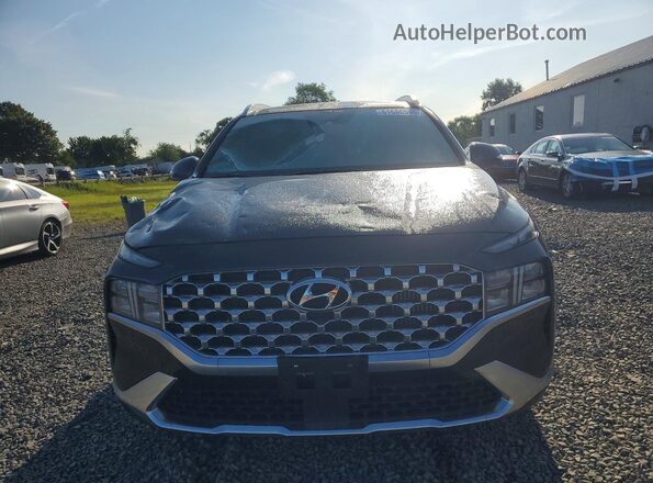 5NMS3DA14PH010393 2023 HYUNDAI SANTA Gray Front view