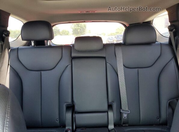 5NMS3DA14PH010393 2023 HYUNDAI SANTA Gray Rear seats view
