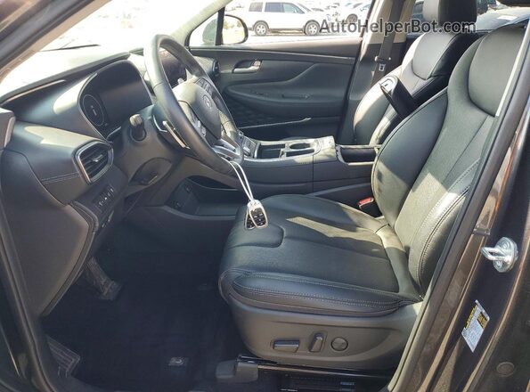 5NMS3DA14PH010393 2023 HYUNDAI SANTA Gray Front interior view