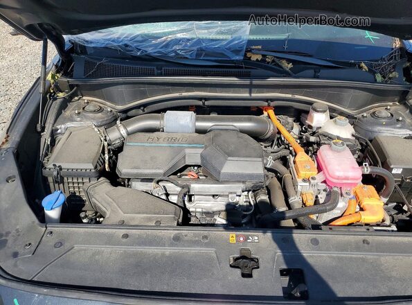 5NMS3DA14PH010393 2023 HYUNDAI SANTA Gray Engine compartment view
