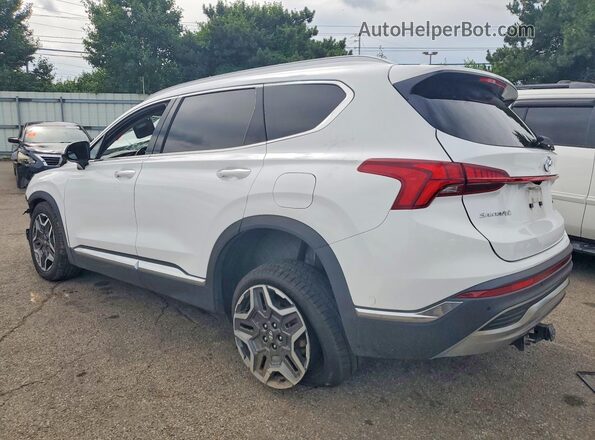 5NMS3DA16PH005972 2023 HYUNDAI SANTA White Задня ліва чверть