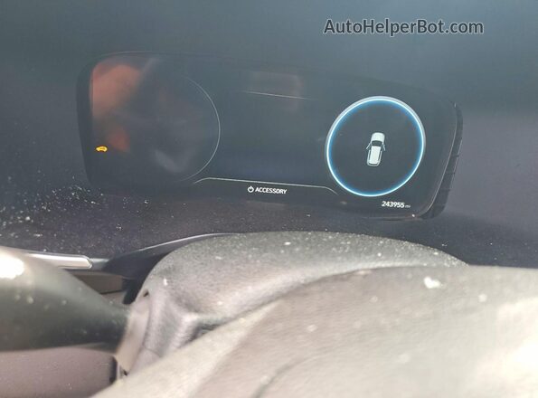 5NMS3DA16PH005972 2023 HYUNDAI SANTA White Вид щитка приладів