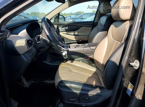 5NMS3DAJ0MH335988 2021 HYUNDAI SANTA Black VIN კოდის სტიკერის ხედი