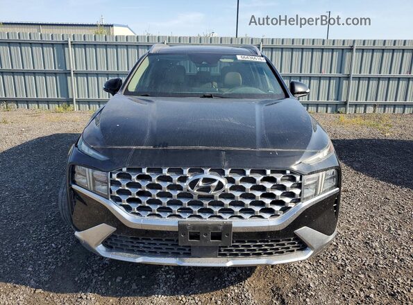 5NMS3DAJ0MH335988 2021 HYUNDAI SANTA Black წინა პანელის ხედი