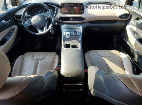5NMS3DAJ0MH335988 2021 HYUNDAI SANTA Black სალონის 360-გრადუსიანი ხედი