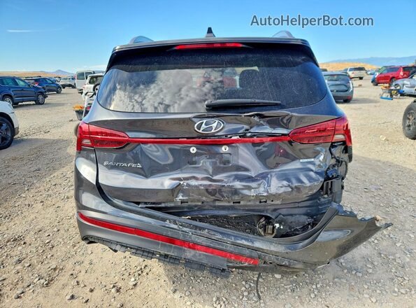 5NMS3DAJ0NH426566 2022 HYUNDAI SANTA Gray Rear view