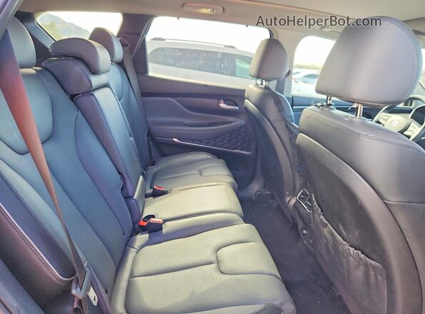 5NMS3DAJ0NH426566 2022 HYUNDAI SANTA Gray Rear seats view