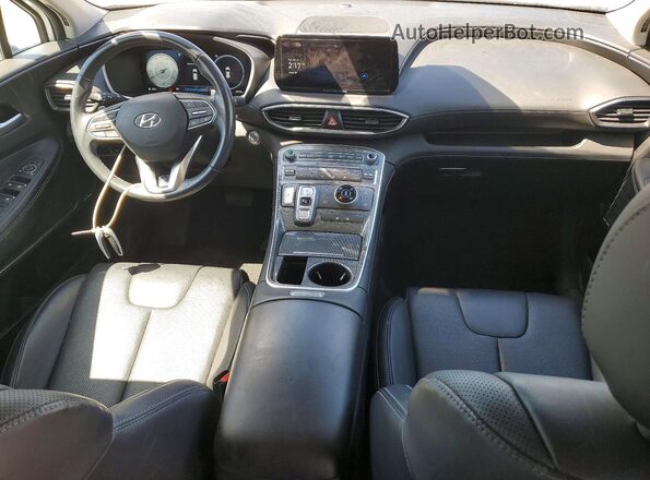 5NMS3DAJ0PH566457 2023 HYUNDAI SANTA Белый Вид панели приборов