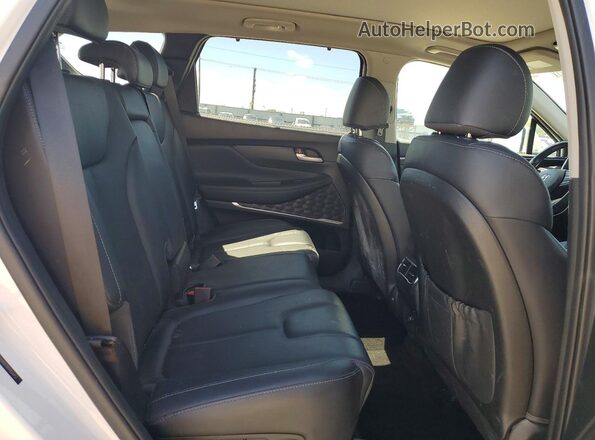 5NMS3DAJ0PH566457 2023 HYUNDAI SANTA Белый Вид задней части салона