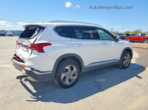 5NMS3DAJ0PH566457 2023 HYUNDAI SANTA Белый Задняя правая четверть