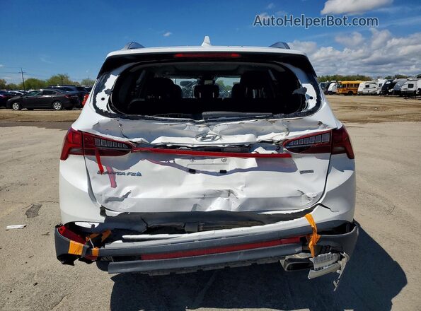 5NMS3DAJ0PH566457 2023 HYUNDAI SANTA Белый Вид сзади