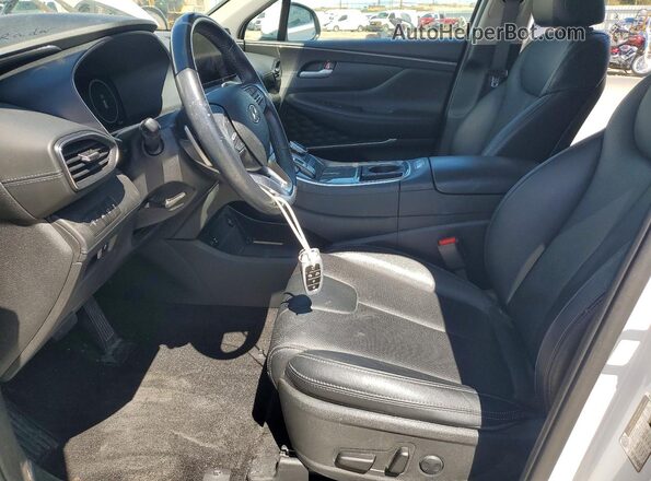 5NMS3DAJ0PH566457 2023 HYUNDAI SANTA Белый Вид салона спереди