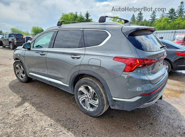 5NMS3DAJ1NH432151 2022 HYUNDAI SANTA Gray Rear left