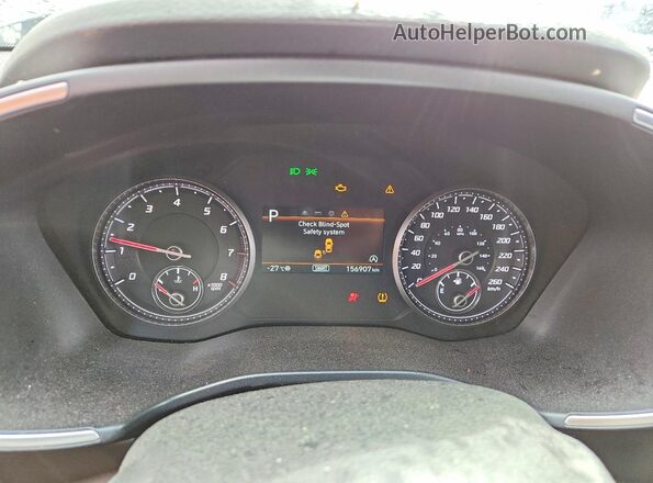 5NMS3DAJ1NH432151 2022 HYUNDAI SANTA Gray Instrument cluster view