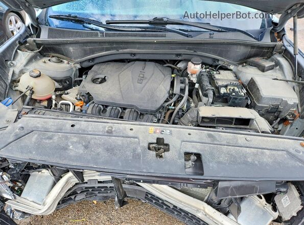 5NMS3DAJ1NH432151 2022 HYUNDAI SANTA Gray Engine compartment view