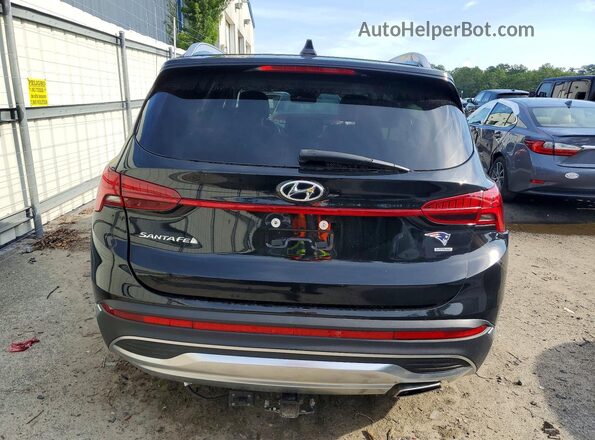 5NMS3DAJ2PH508107 2023 HYUNDAI SANTA Черный Вид сзади