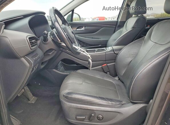 5NMS3DAJ4MH320135 2021 HYUNDAI SANTA Charcoal წინა სალონის ხედი