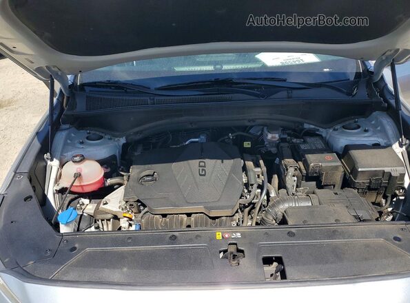 5NMS3DAJ4MH361221 2021 HYUNDAI SANTA Silver უკანა სალონის ხედი
