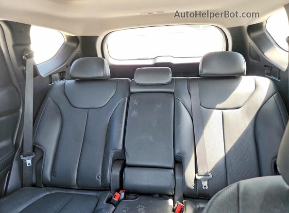 5NMS3DAJ4PH528360 2023 HYUNDAI SANTA Black Vista de los asientos traseros
