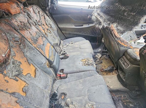 5NMS3DAJ6MH323733 2021 HYUNDAI SANTA White Rear interior view