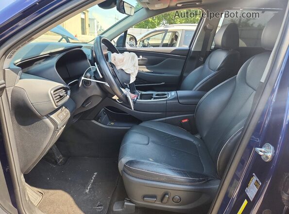 5NMS3DAJ6NH410890 2022 HYUNDAI SANTA Blue Vista interior delantera