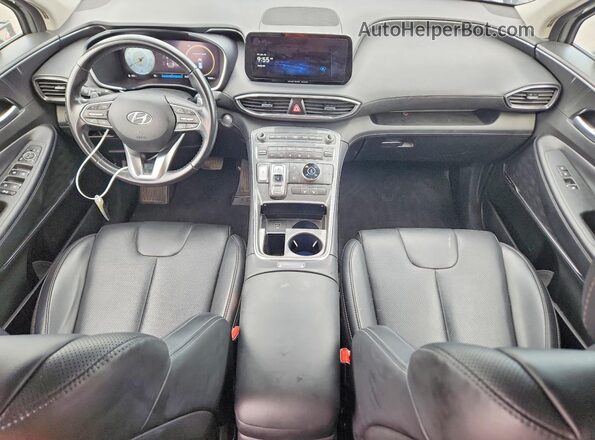 5NMS3DAJ9PH529634 2023 HYUNDAI SANTA Gray Widok deski rozdzielczej
