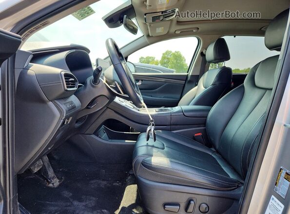 5NMS3DAJXPH648065 2023 HYUNDAI SANTA Silver Vista interior delantera