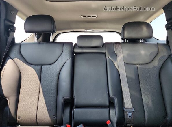 5NMS3DAJXPH648065 2023 HYUNDAI SANTA Silver Vista de los asientos traseros