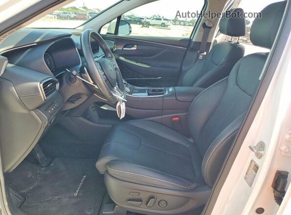 5NMS44AL4MH327729 2021 HYUNDAI SANTA White Widok wnętrza 360 stopni