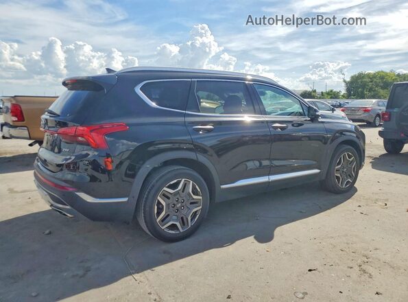 5NMS44AL4MH366983 2021 HYUNDAI SANTA Black Rear right
