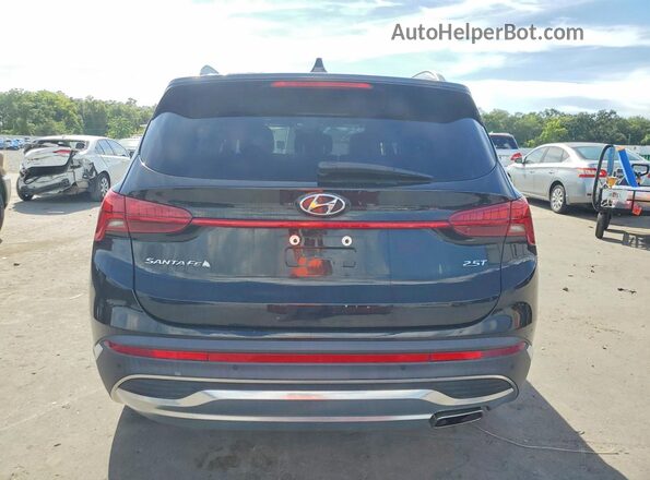 5NMS44AL4MH366983 2021 HYUNDAI SANTA Black Rear view