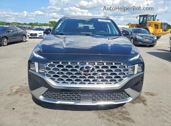 5NMS44AL4MH366983 2021 HYUNDAI SANTA Black Front view